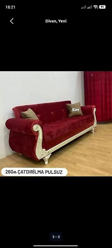 Divan, Yeni, Vеlur parça, Şəhərdaxili pulsuz çatdırılma lalafo.az -da Divan, Yeni, Vеlur parça, Şəhərdaxili pulsuz çatdırılma