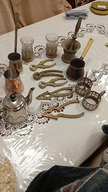 pencere: Məhsul: Köhnə tip qoz-fındıq qıranlar və çay stəkanaltıları (metaldan) — 3