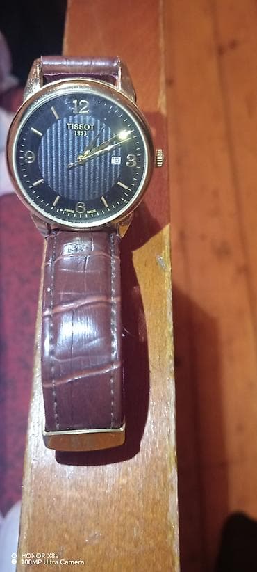 Смарт часы: Наручные часы, Tissot, цвет - Золотой — 3