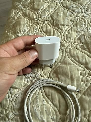 usb modem: USB-C şarj adapteri və USB-C to Lightning kabel dəsti - Adapter — 2