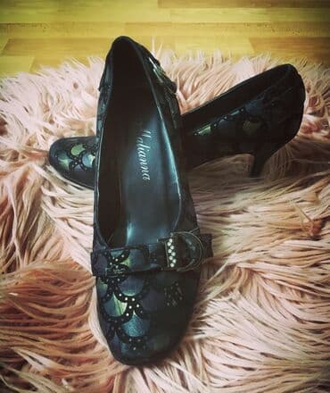 Çəngəllər: Tuflilər, Ölçü: 36, rəng - Qara, İşlənmiş — 4