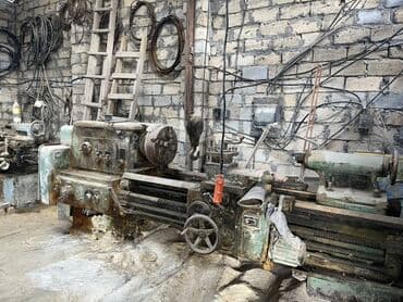 Anbar/istehsalat sahəsi – daş divarlı, metal-karkas dam örtüyü ilə — 8