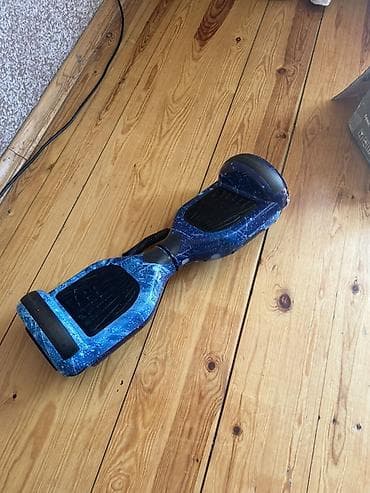 Электротранспорт: Öz-özünə balanslaşan elektrikli skuter (hoverboard) - Korpus: mavi — 2
