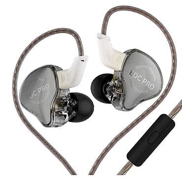 KZ EDC PRO qulaqdaxili qulaqcıq - Peşəkar, yüksək həssaslıqlı dinamik