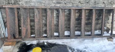 xeyir şər qazanı: Metal pilləkən/keçid paneli - Material: tam polad konstruksiya - — 1