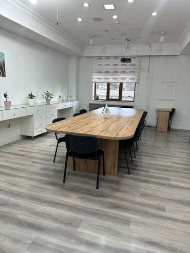 стол для конференций: Oval masa, Siyirməsiz, Teksturalı laminat — 3