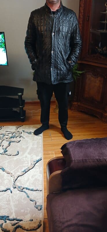 спрей для депиляции корейский: Мужская куртка, Кожаная, Зимняя, 2XL — 9