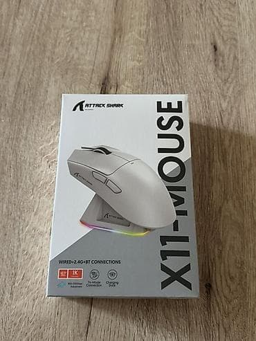 Attack Shark X11 mouse Karopkadadi tezedi açilmiyib özünüz açassiz