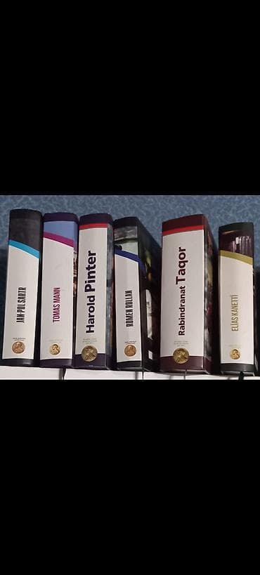 tom guldan: Nobel Mükafatı laureatlarının əsərlərindən ibarət kitab kolleksiyası — 1