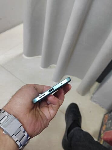 Mətbəx texnikası: Redmi Note 12, 256 GB, rəng - Mavi, Barmaq izi — 4