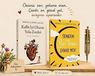 İdman və hobbi: 📚 Miraç Çağrı Aktaş sevənlər üçün 2 gözəl kitab bir arada!✨ Kalbi İyi — 1