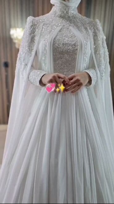 Xonça: Təsettür gəlinlik – ağ rəngdə zərif və möhtəşəm dizayn GELİNLİK 1 DƏFƏ — 4