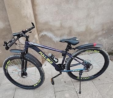 FULL BIKE dağ velosipedi - Çərçivə: yüngül ərintidən, idman tipli