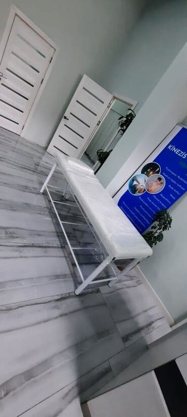 xacmazda masaj: Yeni, Masaj kuşetkası, Qatlanmayan, rəng - Ağ — 1