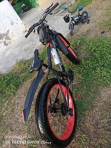 Fatbike velosiped – Sport Time Xüsusiyyətlər: - Geniş “fat” təkərlər — 2