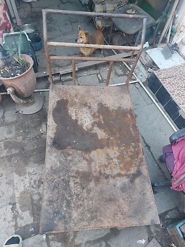 maşın araba: Metal yük daşıma arabası (sənaye tipli) - Tamamilə metal — 2