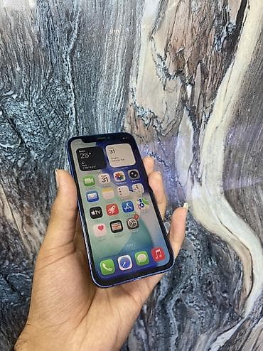 iphone 12 mini 256: IPhone 12 mini, 64 GB, Göy, Face ID — 4