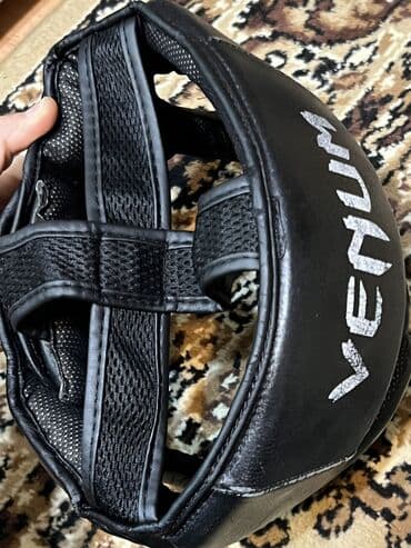 Daraq panellər: Venum boks/mma başlıq - Rəng: qara - Üz və yanaqlar üçün geniş — 1