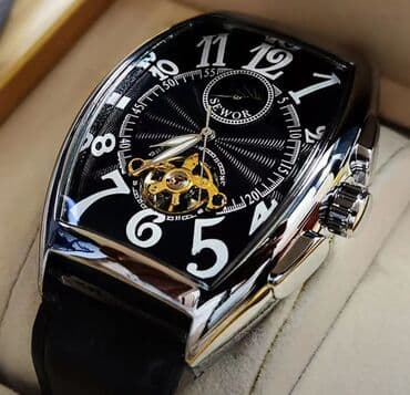 maqnitli qol saatlari: 1x Мужские автоматические наручные часы Mechaincal Особенности — 1