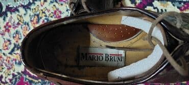 dəri kişi mokasinləri: Mario Bruni Kisi Ayaqqabisi Brend Ve qorkemli Ayaqqabidir olcusu 42 — 2