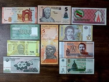 Xarici kağız pul kolleksiyası – 10 ədəd - Müxtəlif ölkələrdən lalafo.az -da Xarici kağız pul kolleksiyası – 10 ədəd - Müxtəlif ölkələrdən