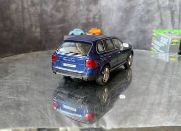 теннисный стол: Коллекционная модель Porsche Cayenne S 4.5 type 955 blue 2002 — 8