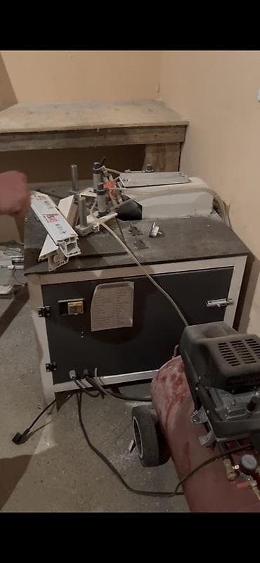 taxta satılır: Əlim yandıda satılır PVC pəncərə/profil emalı üçün dəst avadanlıqlar — 4