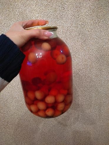 murebbe: Həyətin meyvəsindən hazırlanb təmiz səliqəli dadlı 3kq 15 manat erik — 1