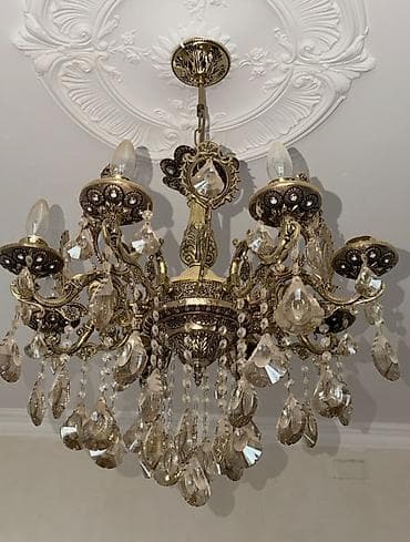 lüstralar: Çılçıraq, 6 lampa, Metal — 1