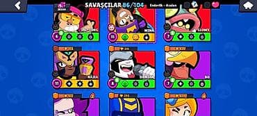 Digər oyun və konsollar: Brawl Stars oyun hesabı - Kupa sayı: 28 300+ - Prestij: 3 - Toplanan — 9