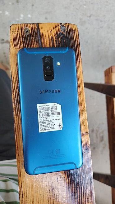 Samsung Galaxy A6 Plus, 32 GB, rəng - Mavi, Barmaq izi lalafo.az -da Samsung Galaxy A6 Plus, 32 GB, rəng - Mavi, Barmaq izi