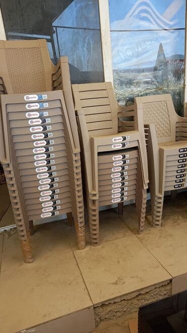 işlənmiş mebel alıram: Yeni, Plyaj, piknik stulu, Plastik, Türkiyə — 1