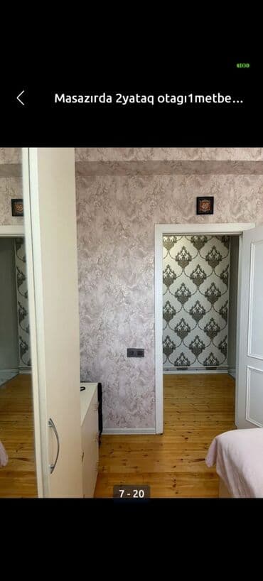 kirayə evlər xutor: Masazırda 2 yataq otağı + 1 mətbəxli mənzil. Xüsusiyyətlər: - Geniş — 5