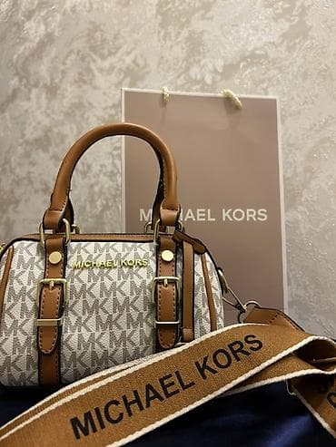 Ювелирные изделия: Michael Kors mini çanta - Model: barrel/duffle siluetli mini çanta - — 3