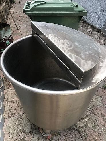 Şlanqlar: Sənaye paslanmayan poladdan hazırlanmış qarışdırma/saxlama çəni - — 3