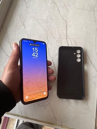 note 3 ekran: Samsung Galaxy A15, rəng - Bənövşəyi, Qırıq — 2