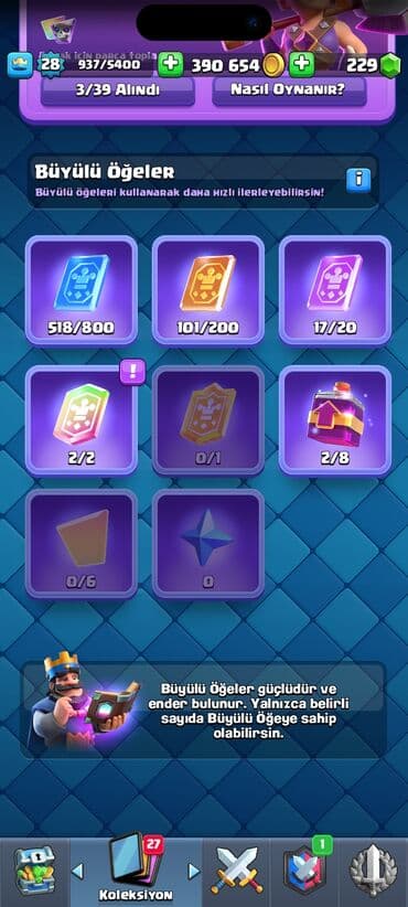 ZAZ: Clash Royale Hesabı 5 min kupa,28 svy.Hesabin envanteri normaldi.Orta — 2