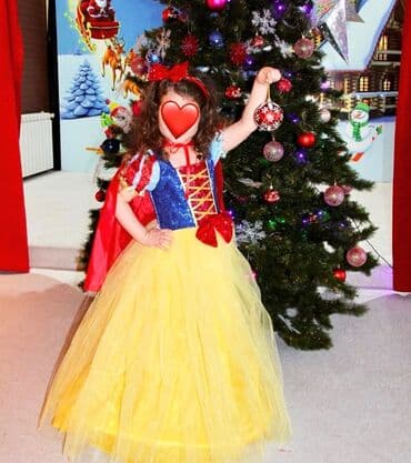 hörümçək adam paltarı: Snow White donu, Ölçü 6-7 yaş — 1