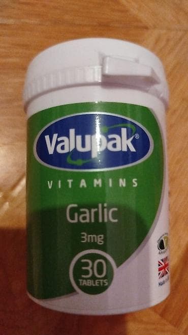 muşduk: Məhsul dəsti: vitamin və qida əlavələri - Valupak Vitamins – Garlic — 1