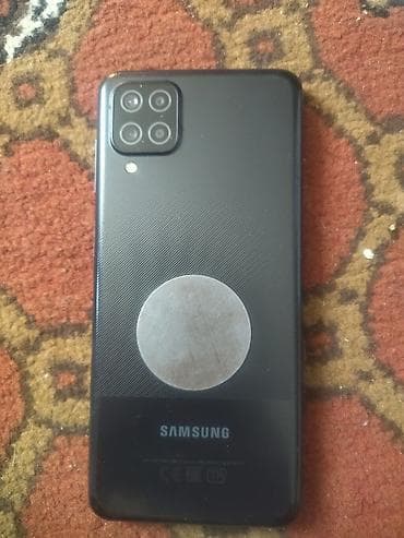 Samsung Galaxy A12, 32 GB, rəng - Qara, İki sim kartlı