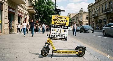 ninebot f3: - Baku Scooters #42, ilkin ödəniş: Var — 1