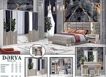 İkinəfərlik çarpayı, Dolab, Tumba, Termo, Yeni