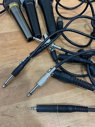 Velosipedlər: 3 ədəd mikrofon və müxtəlif ölçülərdə naqilləri. Hamısı təzə — 2