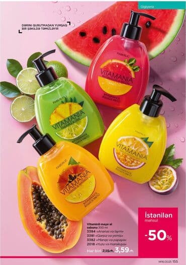 ƏL YUMAQ ÜÇÜN MAYE