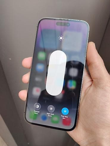 ikinci el 13 pro max: IPhone 14 Pro Max, 128 GB, Deep Purple, Zəmanət, Simsiz şarj, Face ID — 4