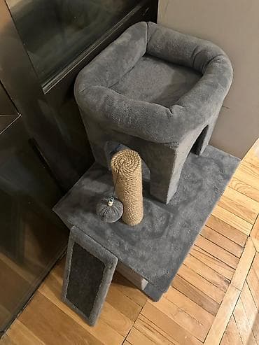 pısık sekıllerı: Pişik üçün çoxfunksiyalı oyun və dincəlmə kompleksi reali alici ile — 3