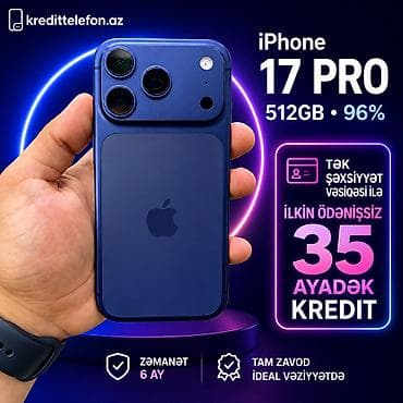note 11 s: IPhone 17 Pro, 512 GB, Göy — 1