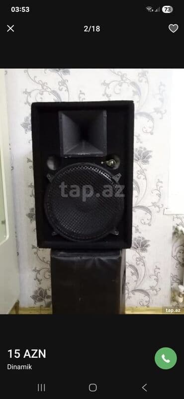 uz qirxan masinlar qiymeti: Kolonka, Növ - Akustik, rəng - Qara — 1