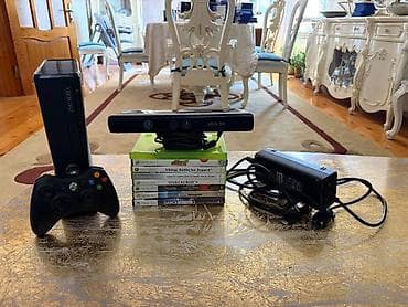 for x5 magic: Xbox 360 slim 250gb yaxşı vəziyyətdədir heç bir problemi yoxdur Pult — 1