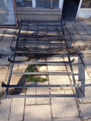 Metaldan hazırlanmış dam yükgötürmə rəfi - Material: qalın profilli